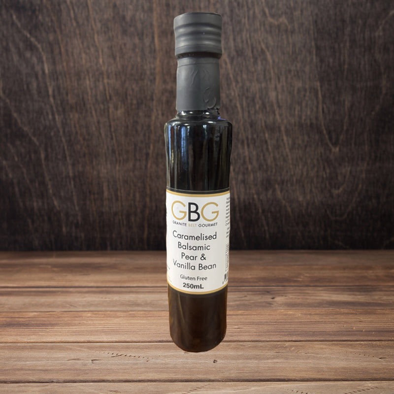 CARAMELISED BALSAMIC PEAR & VANILLA BEAN