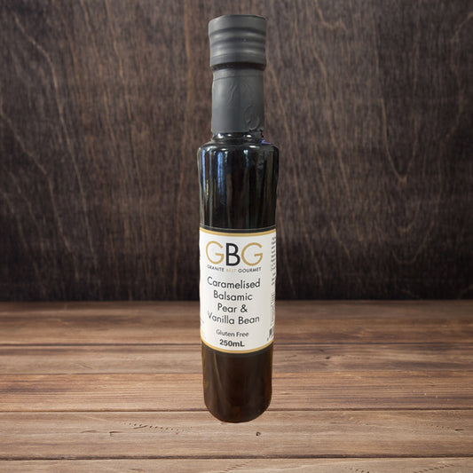 CARAMELISED BALSAMIC PEAR & VANILLA BEAN