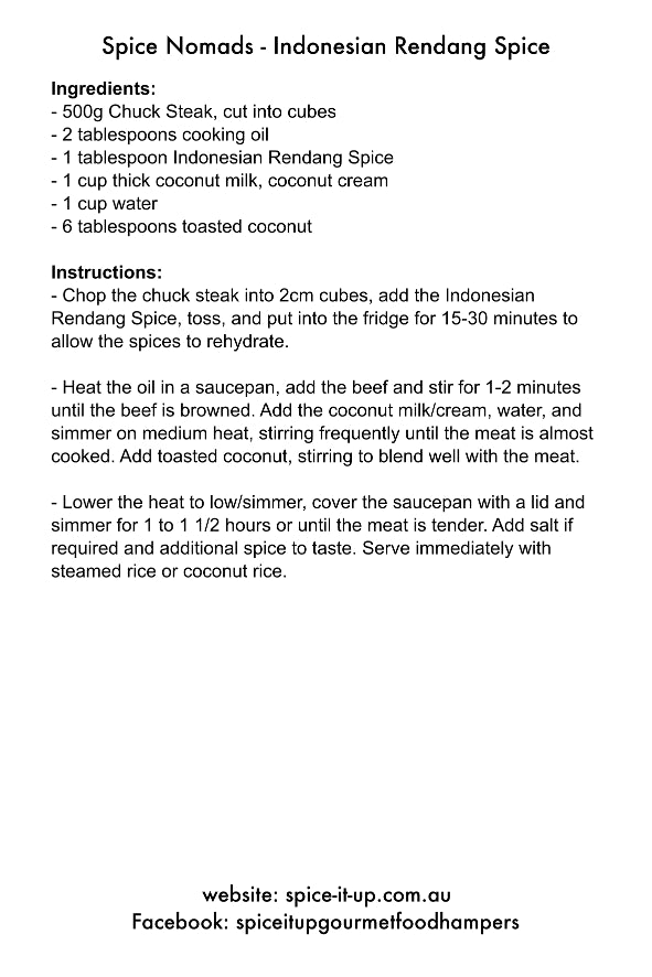 INDONESIAN RENDANG SPICE