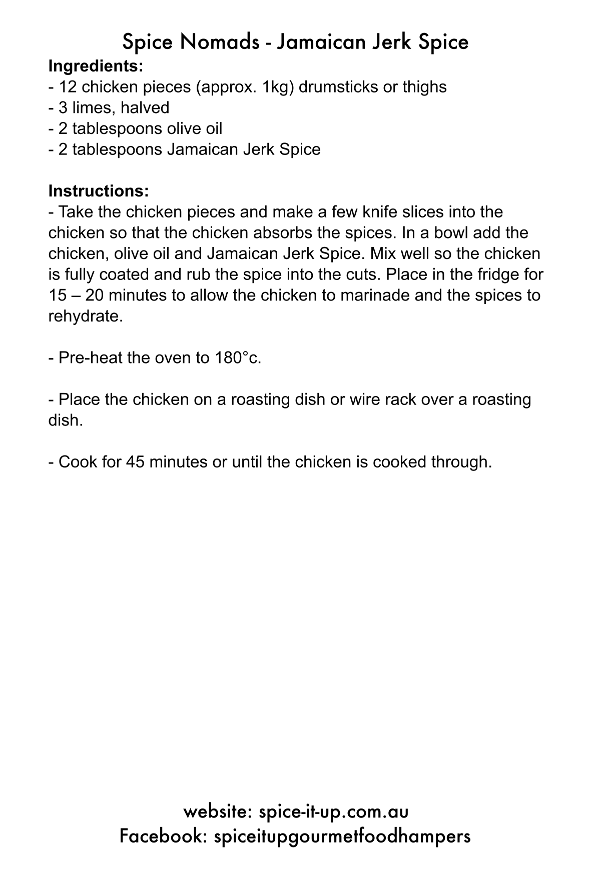 JAMAICAN JERK SPICE BLEND