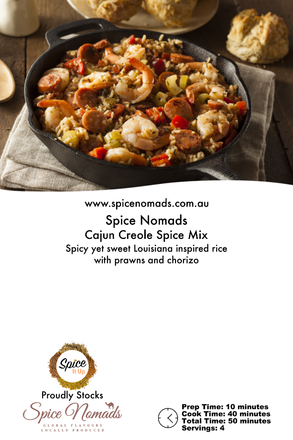 CAJUN CREOLE SPICE MIX – Stanthorpe Cheese