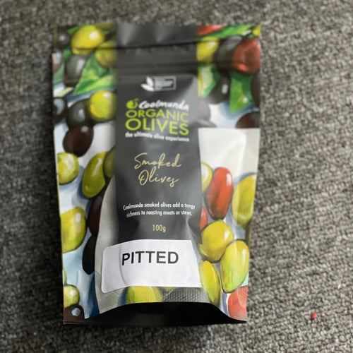 SMOKED OLIVES - PITTED