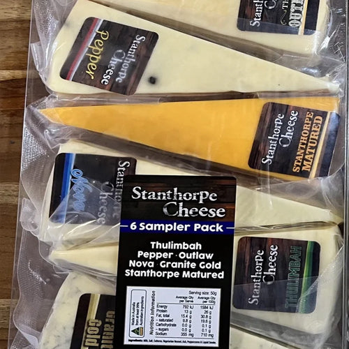 SAMPLER 6 PACK Stanthorpe Cheese