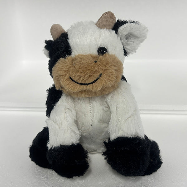 BLACK & WHITE COW CUDDLE TOY