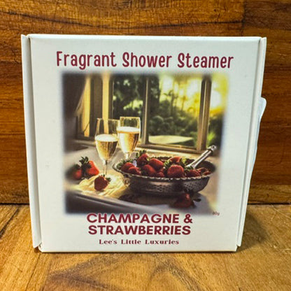 CHAMPAGNE & STRAWBERRIES FRAGRANT SHOWER STEAMER