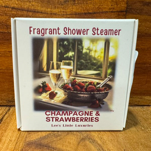 CHAMPAGNE & STRAWBERRIES FRAGRANT SHOWER STEAMER