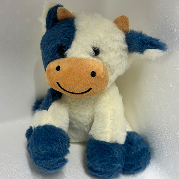 COLOURED SITTING COW TOYS