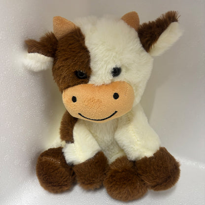 COLOURED SITTING COW TOYS