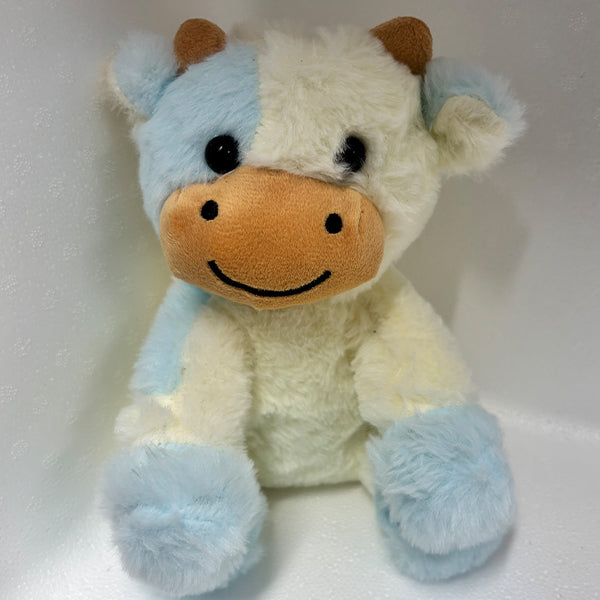 COLOURED SITTING COW TOYS
