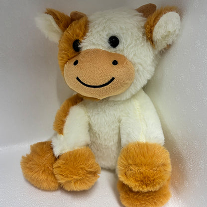 COLOURED SITTING COW TOYS