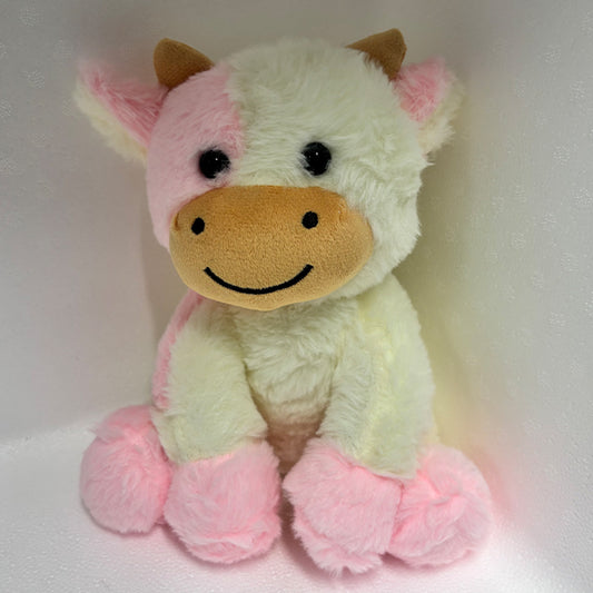 COLOURED SITTING COW TOYS