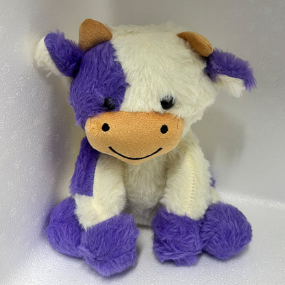 COLOURED SITTING COW TOYS