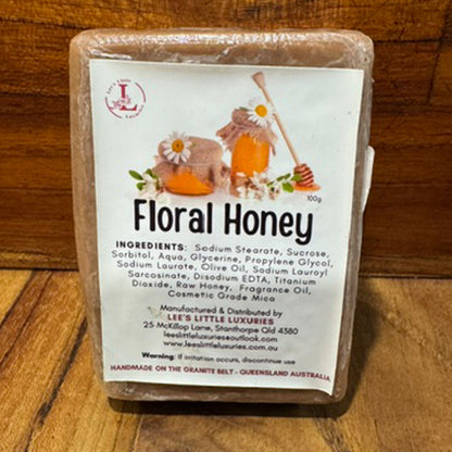 FLORAL HONEY SOAP