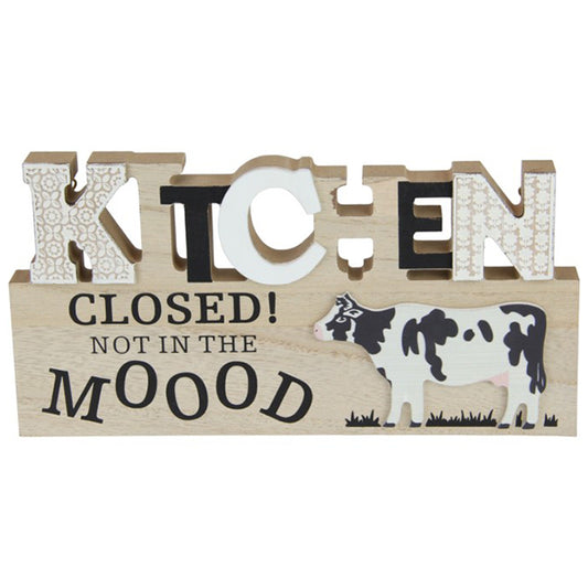 MOOODY KITCHEN PLAQUE