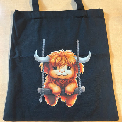 HIGHLAND COW TOTE BAG